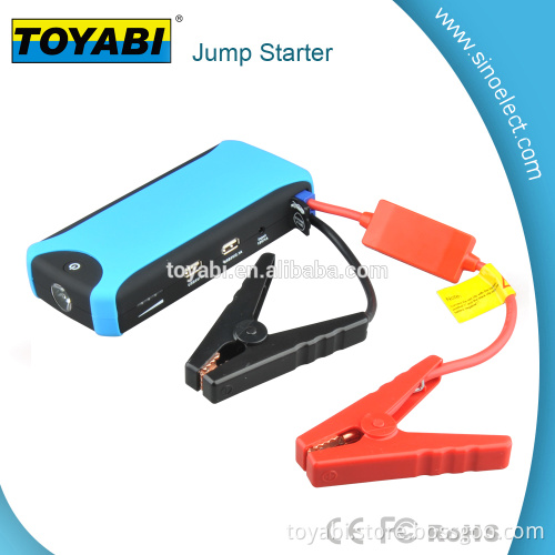 2016 New style Jump starter with SOS emergency flashlight and LED light operate in low temperature and emergency situation